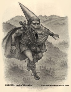 Ehékatl, god of the wind
